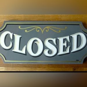 Closet closed-all items beyond this have been donated.